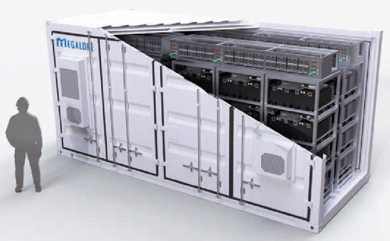 定置用蓄電システム MEGALORE(メガロア) <開発中> イメージ
