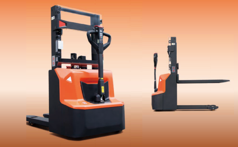 980kg 電動スタッカー ［ 単面・スキッド型パレット仕様］nanostacker　イメージ