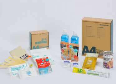 防災緊急備蓄品キット『ユニット1Dayレスキュー』